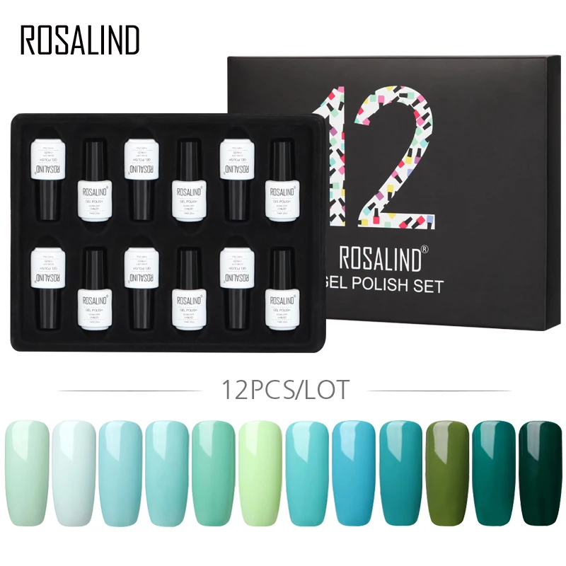 12PCS/LOT ROSALIND Gel Nail Polish Set 7ML Pure Color Series Need Base Top Coat Long Lasting Acrylic Nail Kits Set For Manicure
12PCS/LOT ROSALIND Gel Nail Polish Set 7ML Pure Color Series Need Base Top Coat Long Lasting Acrylic Nail Kits Set For Manicure