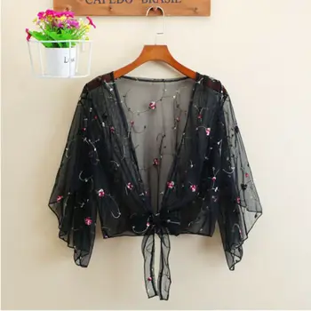 Womens Tops And Blouses Summer Floral Blouse Shirt Cardigan Thin Outwear Hollow Out Blouse Cover Up Blusas Femininas Elegante
Womens Tops And Blouses Summer Floral Blouse Shirt Cardigan Thin Outwear Hollow Out Blouse Cover Up Blusas Femininas Elegante