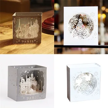 1 Pcs Valentine Invitation Sculpture Greeting Cards Handmade 3D Hollow Carved Merry Christmas Greeting Card Craft
1 Pcs Valentine Invitation Sculpture Greeting Cards Handmade 3D Hollow Carved Merry Christmas Greeting Card Craft