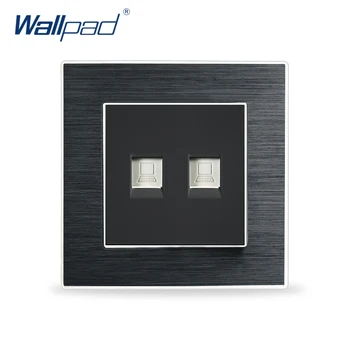 Dual Computer Socket Network Data Ethernet RJ45 CAT6 Wallpad Luxury Satin Metal Panel Electric Wall Socket
Dual Computer Socket Network Data Ethernet RJ45 CAT6 Wallpad Luxury Satin Metal Panel Electric Wall Socket