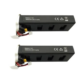 2PCS 7.4V 1800mAh lithium battery for MJX B2C B2W B2 Bugs 2w Bugs 2 RC D80 F18 F200SE quadcopter spare parts drone battery white 
2PCS 7.4V 1800mAh lithium battery for MJX B2C B2W B2 Bugs 2w Bugs 2 RC D80 F18 F200SE quadcopter spare parts drone battery white
