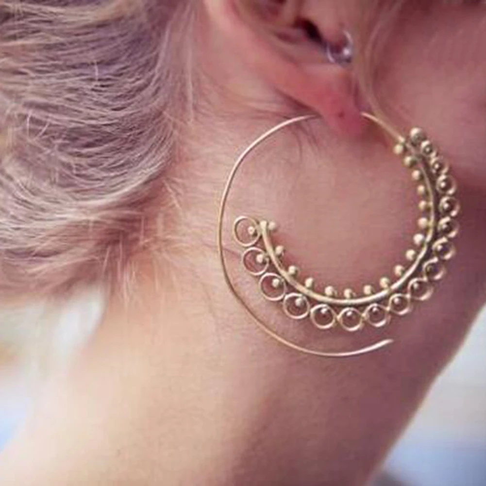 Bluelans Women Spiral Hollow Snowflake Dangle Statement Earrings Ear Hook Jewelry Gift
Bluelans Women Spiral Hollow Snowflake Dangle Statement Earrings Ear Hook Jewelry Gift