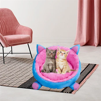 Hoomall Round Paw Print Dog House Removable Mattress Cat Litter Nest Pet Playen Kennel For Small Medium Dogs Pet Accessories
Hoomall Round Paw Print Dog House Removable Mattress Cat Litter Nest Pet Playen Kennel For Small Medium Dogs Pet Accessories