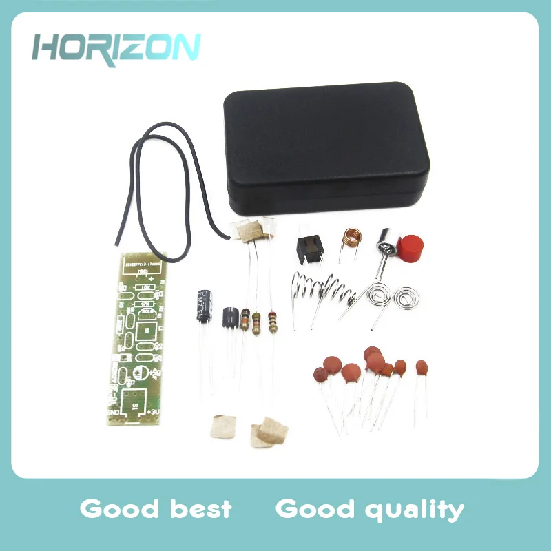 DIY Kit with Case 70-110MHz FM Frequency Modulation Wireless Microphone Suite | Электроника