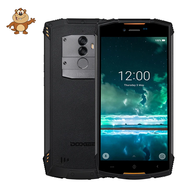 Быстрая доставка DOOGEE S55 Lite IP68 водонепроницаемый смартфон 2 Гб 16 5500 мАч 5 дюймов Android