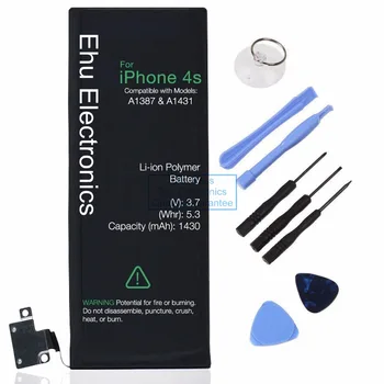 dower me 1430mAh internal replacement 3.7V Li-ion battery for iPhone 4S GSM/CDMA