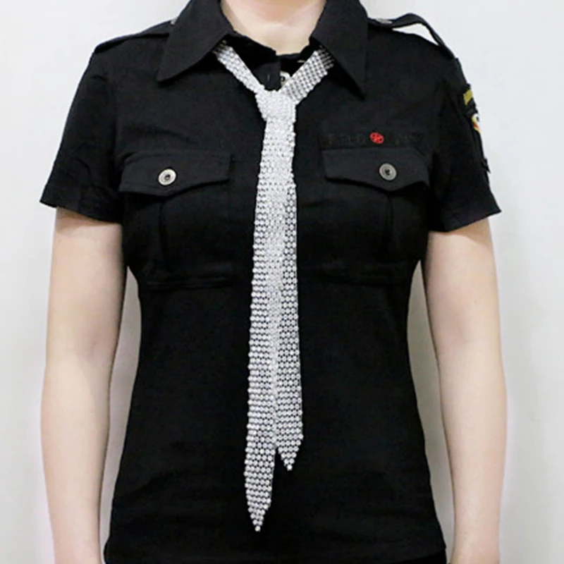 2019 New Personality Creative Necktie Shape Pendant Necklace Retro Style Rhinestone Sweater Chain Fashion Set Auger Clothing Tie
2019 New Personality Creative Necktie Shape Pendant Necklace Retro Style Rhinestone Sweater Chain Fashion Set Auger Clothing Tie