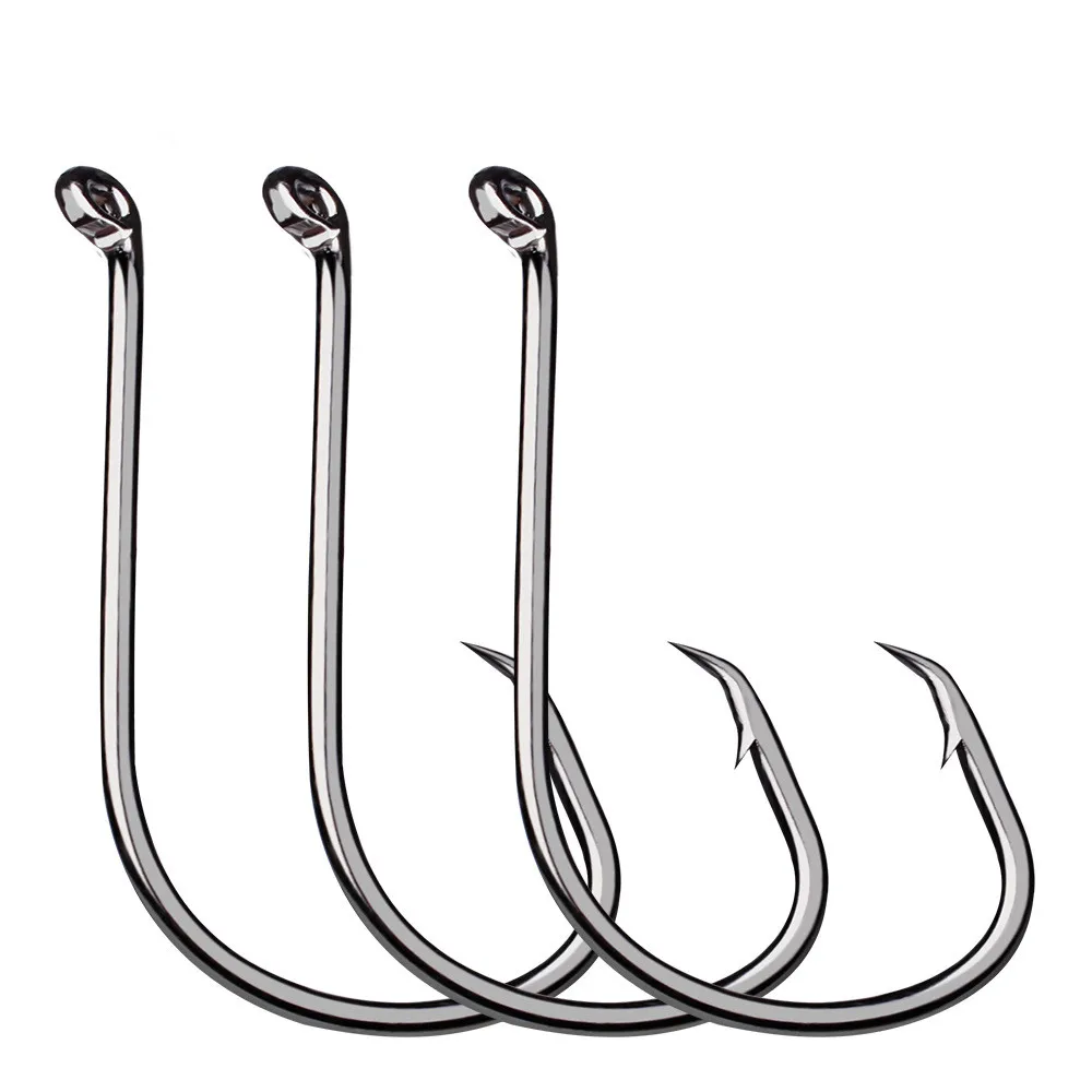 100PCS High Carbon Steel Fish Hook Fishing Hooks in Fly Fishhooks Jig Barbed With Hole For Fishing Accessories
100PCS High Carbon Steel Fish Hook Fishing Hooks in Fly Fishhooks Jig Barbed With Hole For Fishing Accessories