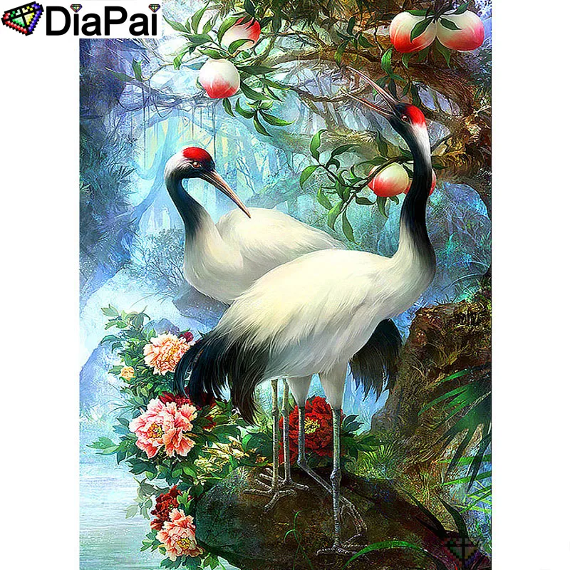 DIAPAI Diamond Painting 5D DIY 100% Full Square/Round Drill "Bird peach flower" Diamond Embroidery Cross Stitch 3D Decor A24514
DIAPAI Diamond Painting 5D DIY 100% Full Square/Round Drill "Bird peach flower" Diamond Embroidery Cross Stitch 3D Decor A24514