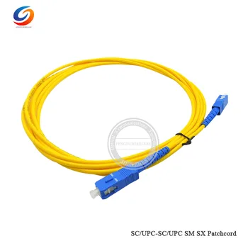 1000PCS/bag SC-SC 0.5M Simplex mode fiber optic patch cord Cable SC UPC 2.0mm or 3.0mm FTTH fiber optic jumper cable
1000PCS/bag SC-SC 0.5M Simplex mode fiber optic patch cord Cable SC UPC 2.0mm or 3.0mm FTTH fiber optic jumper cable