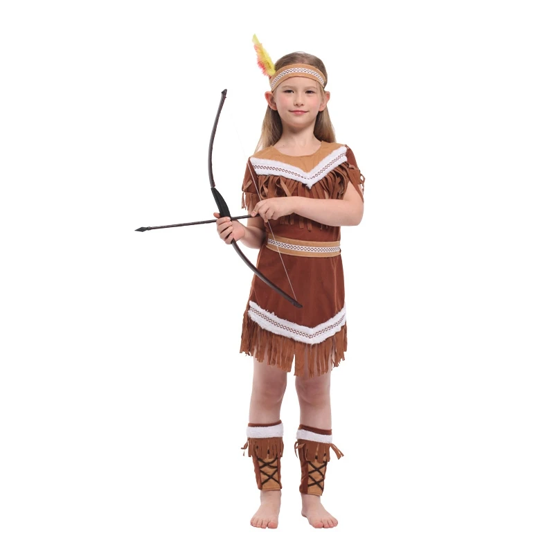 Child Kids Indian Princess Costume for Girls Native Archer Huntress Costumes Halloween Purim Carnival Party Fancy Dress
Child Kids Indian Princess Costume for Girls Native Archer Huntress Costumes Halloween Purim Carnival Party Fancy Dress