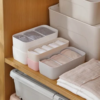 5/3 Grid Sorting Box Underwear Sock Storage Boxes Desktop Drawer Classification Stackable Storage Organizer Home Accessories
5/3 Grid Sorting Box Underwear Sock Storage Boxes Desktop Drawer Classification Stackable Storage Organizer Home Accessories