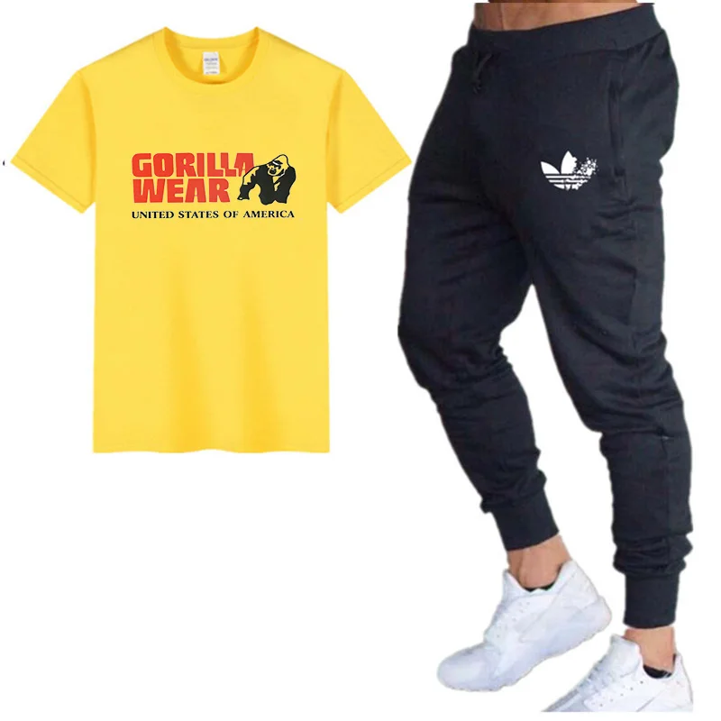 2019 men's sports running suit quick-drying two-piece sportswear basketball football training gym fitness clothes jogging suit
2019 men's sports running suit quick-drying two-piece sportswear basketball football training gym fitness clothes jogging suit