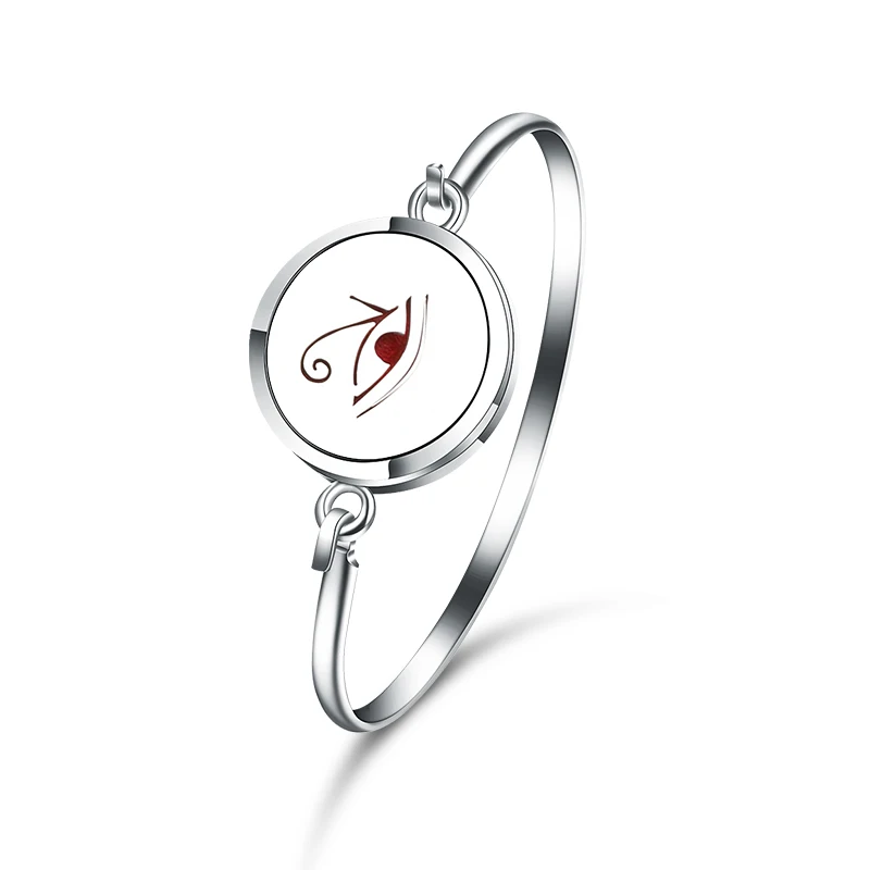 2019 New Aromatherapy Eye Bracelet Stainless Steel Essential Oil Diffuser Perfume Lockets Jewelry High Quality Bangle Bracelets
2019 New Aromatherapy Eye Bracelet Stainless Steel Essential Oil Diffuser Perfume Lockets Jewelry High Quality Bangle Bracelets