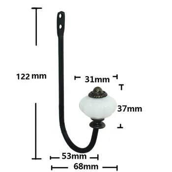 Wholesale Black Door Hanger Hooks Fashion Bathroom Wall Hanger Hats Bag Keychain Metal Hook Coat Wall Hooks with Screws 122*68mm
Wholesale Black Door Hanger Hooks Fashion Bathroom Wall Hanger Hats Bag Keychain Metal Hook Coat Wall Hooks with Screws 122*68mm