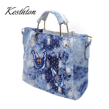 2019 Newest Denim Women Handbags Big Capacity Women Bag Designer Bags Famous Brand Messenger Bags
2019 Newest Denim Women Handbags Big Capacity Women Bag Designer Bags Famous Brand Messenger Bags