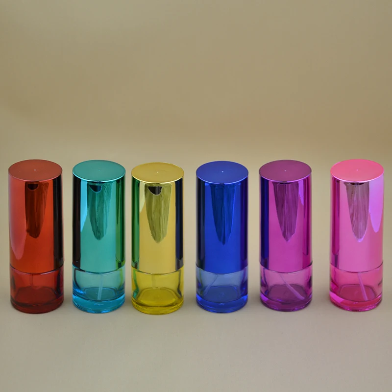 (1pcs a lot)20ML Cylindrical Sprayed Color Perfume Bottle / Glass Bottle / Empty Bottle /Spray Bottle
(1pcs a lot)20ML Cylindrical Sprayed Color Perfume Bottle / Glass Bottle / Empty Bottle /Spray Bottle