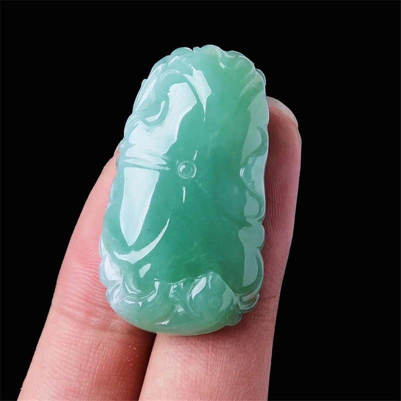 Myanmar Fish pendant A cargo ice seed natural old pit lotus leaf fish pendant certificate size 42*24*8.3 MM
Myanmar Fish pendant A cargo ice seed natural old pit lotus leaf fish pendant certificate size 42*24*8.3 MM