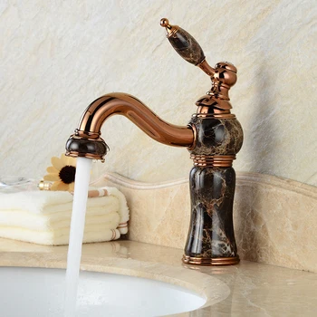European bath all copper natural jade water faucet basin antique cold hot gold plated marble basin faucet
European bath all copper natural jade water faucet basin antique cold hot gold plated marble basin faucet