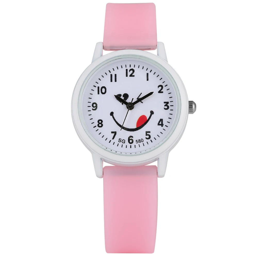 Kids Cute Candy Color Quartz Watch Interesting Tongue Expression Pattern Dial Watch Classic Fluorescent Silicone Strap Watch
Kids Cute Candy Color Quartz Watch Interesting Tongue Expression Pattern Dial Watch Classic Fluorescent Silicone Strap Watch