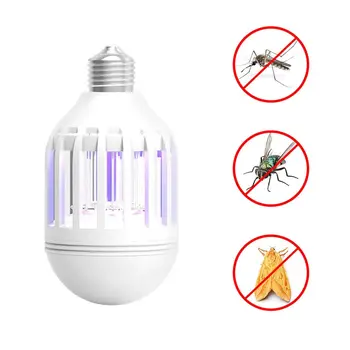 E27 Mosquito Killer bulb LED Night Light 220V/110V 15W/9W LED Bulb Repellent Fly Bug Insect Killer Trap Night Lamp
E27 Mosquito Killer bulb LED Night Light 220V/110V 15W/9W LED Bulb Repellent Fly Bug Insect Killer Trap Night Lamp