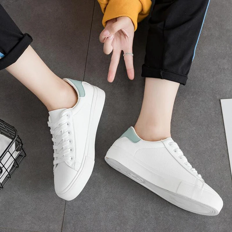 Women shoes 2019 spring new white fashion pu leather women sneakers breathable female shoes woman tenis feminino
Women shoes 2019 spring new white fashion pu leather women sneakers breathable female shoes woman tenis feminino
