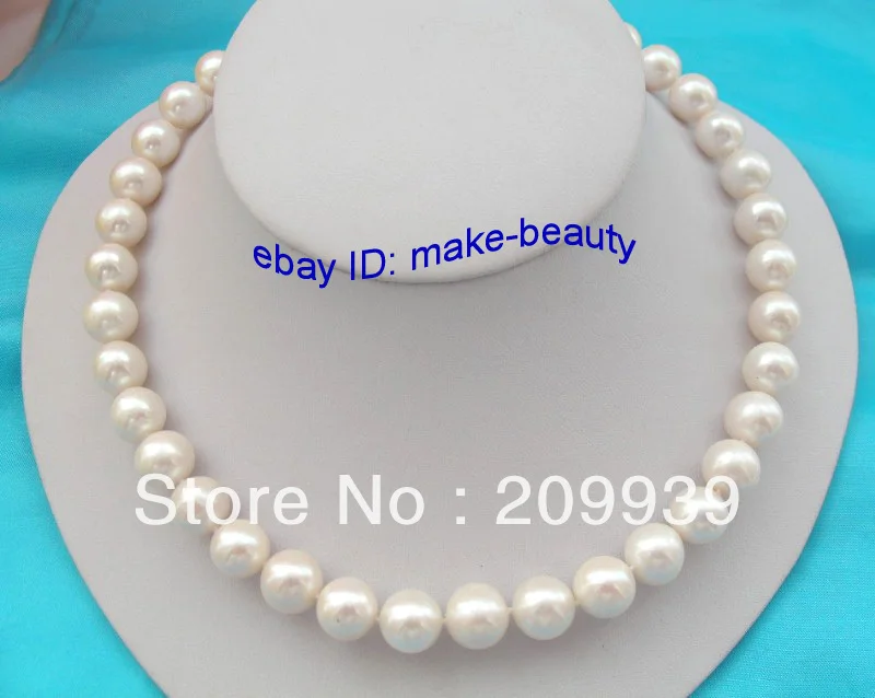 free shipping 001956 stunning big 12mm round white freshwater cultured pearl necklace clasp
free shipping 001956 stunning big 12mm round white freshwater cultured pearl necklace clasp