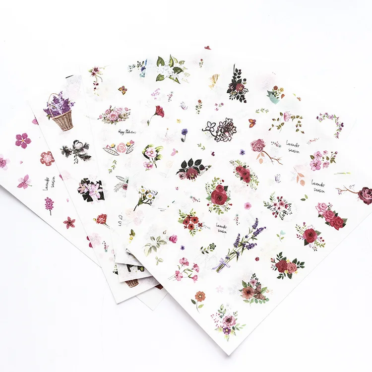 Coloffice 6PCs Colorful Flower Series Cute Stationery Sticker Photo Album PVC Sticker Children Handbook DIY Decoration Supplies
Coloffice 6PCs Colorful Flower Series Cute Stationery Sticker Photo Album PVC Sticker Children Handbook DIY Decoration Supplies