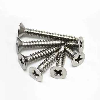 M1.0 M1.2 Phillips Countersunk self-tapping screws 304 stainless steel flat head tapping screw Bolts
M1.0 M1.2 Phillips Countersunk self-tapping screws 304 stainless steel flat head tapping screw Bolts