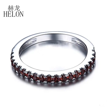 HELON Solid 14k White Gold Certified Round Pave 100% Genuine Engagement Anniversary Ring Gemstone Fine Jewelry Wedding Ring
HELON Solid 14k White Gold Certified Round Pave 100% Genuine Engagement Anniversary Ring Gemstone Fine Jewelry Wedding Ring