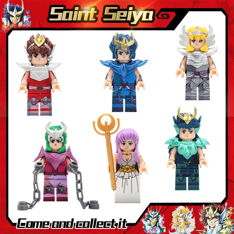 Single Sale Seiya Athena Shiryu Hyoga Glacier Tutankhamu Anime Saint Seiya Super Hero Action Model Building Blocks Toys
Single Sale Seiya Athena Shiryu Hyoga Glacier Tutankhamu Anime Saint Seiya Super Hero Action Model Building Blocks Toys