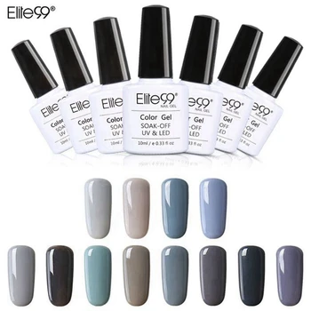 Elite99 1 Piece Grey Color Nail Gel Polish Soak Off Gel 10ml Long Lasting UV Gel Colorful Polishes Nair Art 12 Pure Colors
Elite99 1 Piece Grey Color Nail Gel Polish Soak Off Gel 10ml Long Lasting UV Gel Colorful Polishes Nair Art 12 Pure Colors