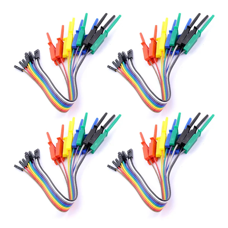 10sets 10pin female Logic Analyzer Cable Test Clamp Kit 25cm wire test hook clip panel test line
10sets 10pin female Logic Analyzer Cable Test Clamp Kit 25cm wire test hook clip panel test line