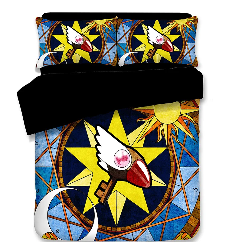 Mahou Shoujo 3D printed bedding set duvet cover Pillowcases bedclothes bed linen Card Captor Magic Sakura comforter bedding set
Mahou Shoujo 3D printed bedding set duvet cover Pillowcases bedclothes bed linen Card Captor Magic Sakura comforter bedding set