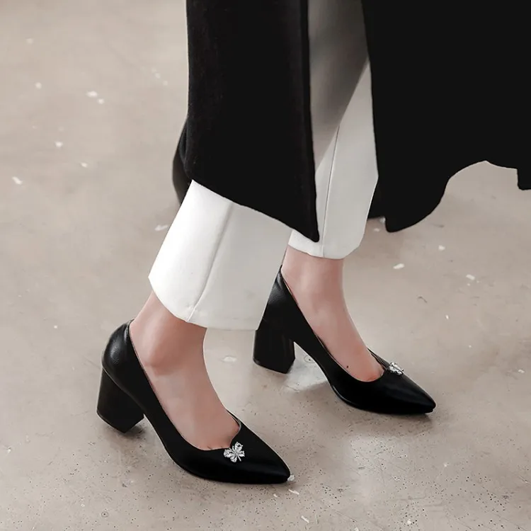 Big Size 9 10 11 12 13 14 15 ladies high heels women shoes woman pumps Pointed heavy-heeled metal buckle single shoe
Big Size 9 10 11 12 13 14 15 ladies high heels women shoes woman pumps Pointed heavy-heeled metal buckle single shoe