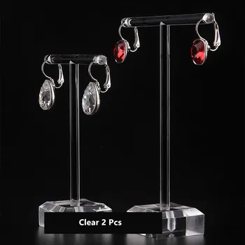 2pcs T shape Lovely Acrylic earrings display holder high quality earrings stand Earrings Display Stand Earrings Holder
2pcs T shape Lovely Acrylic earrings display holder high quality earrings stand Earrings Display Stand Earrings Holder