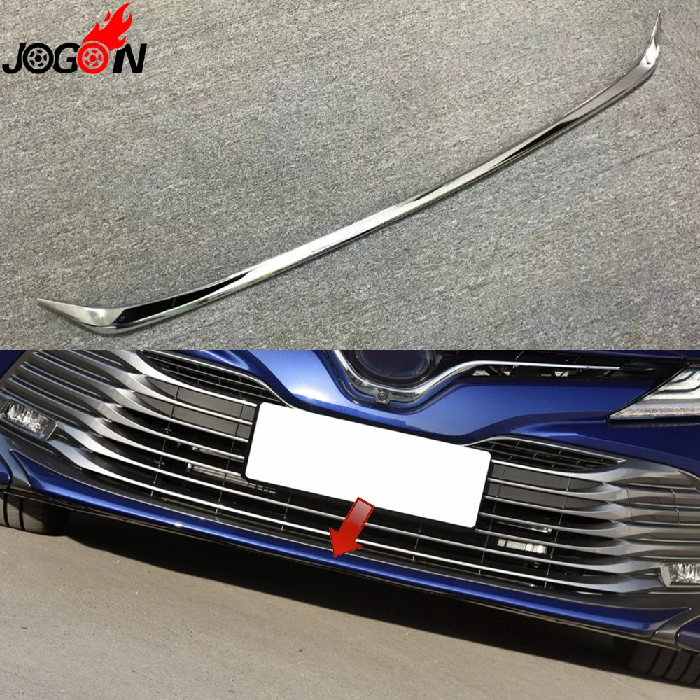 For Toyota Camry XV70 2018 Car Front Bumper Molding Protector Stripes Trim Bright Silver ABS Chrome
For Toyota Camry XV70 2018 Car Front Bumper Molding Protector Stripes Trim Bright Silver ABS Chrome