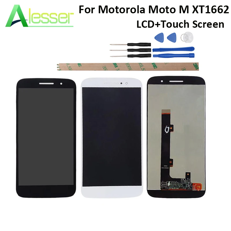 Alesser For Motorola Moto M XT1662 LCD Display And Touch Screen Screen Digitizer Assembly Replacement For Moto M LCD +Tools
Alesser For Motorola Moto M XT1662 LCD Display And Touch Screen Screen Digitizer Assembly Replacement For Moto M LCD +Tools