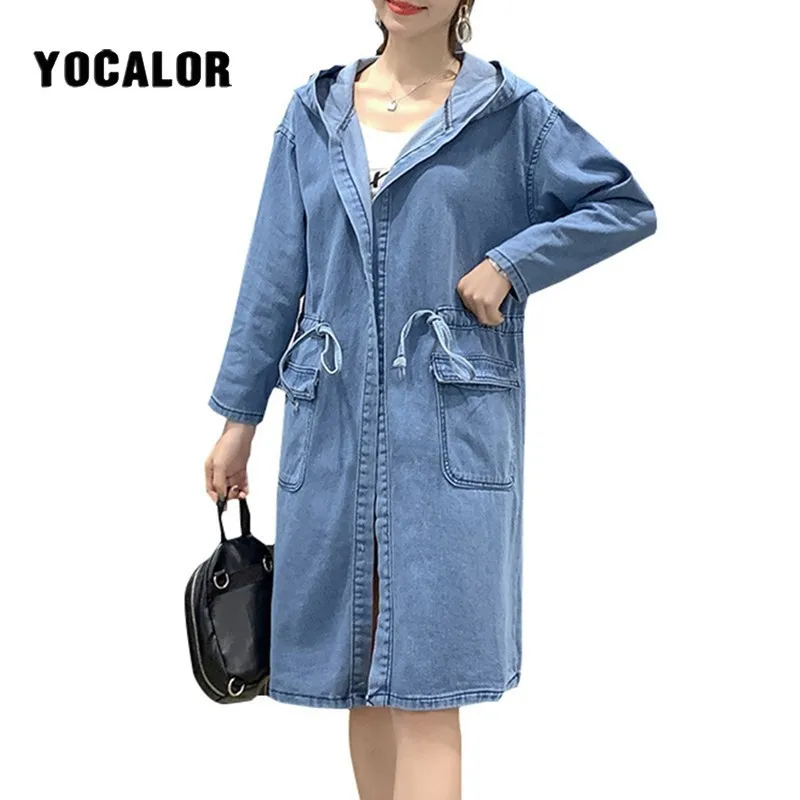 Plus Size Denim Loose Trench Long Female Coat Woman For Women Fashion Windbreaker Manteau Femme Hiver Clothes Tunic Overcoat
Plus Size Denim Loose Trench Long Female Coat Woman For Women Fashion Windbreaker Manteau Femme Hiver Clothes Tunic Overcoat