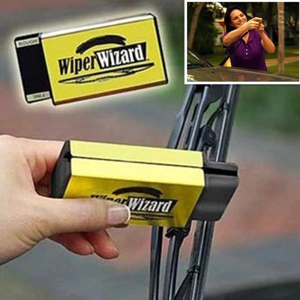 Cleaner Car Van Windshield Wiper Wiper Wizard Blade Restorer with 5 Wizard Wipes
Cleaner Car Van Windshield Wiper Wiper Wizard Blade Restorer with 5 Wizard Wipes
