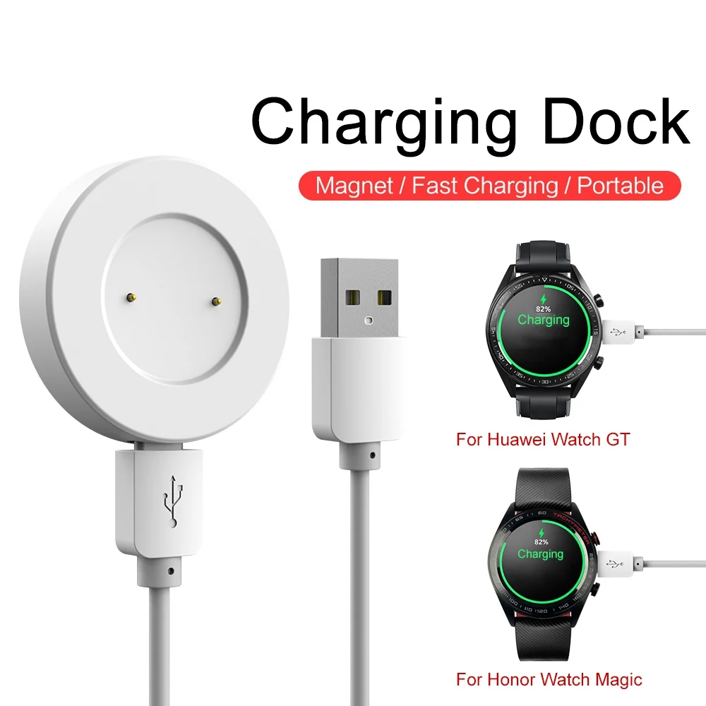 Smart Watch GT Chargers For Huawei Watch GT/ Honor Watch Magic Charger USB Charging Cable Magnetic fixed Charging Cradles
Smart Watch GT Chargers For Huawei Watch GT/ Honor Watch Magic Charger USB Charging Cable Magnetic fixed Charging Cradles