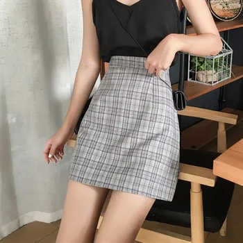 2019 new High Waist Vintage Slim Skirt Female Korean Empire A-Line England Style Above Knee Casual skirt
2019 new High Waist Vintage Slim Skirt Female Korean Empire A-Line England Style Above Knee Casual skirt