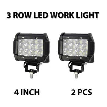 2pcs Led Work Light 36W 3D Cree Chip 4'' & 4Inch 7200Lm Mini Spot Led light bar for Lada Niva Uaz Gaz Jeep 4x4 Driving Light
2pcs Led Work Light 36W 3D Cree Chip 4'' & 4Inch 7200Lm Mini Spot Led light bar for Lada Niva Uaz Gaz Jeep 4x4 Driving Light