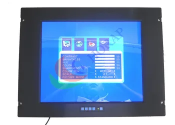 Front Waterproof 15 inch Marine LCD Monitor with HDMI BNC Input
