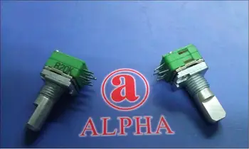 2PCS/LOT Taiwan ALPHA Alfa RK097 type double precision potentiometer B20K shaft length 15mm volume potentiometer
2PCS/LOT Taiwan ALPHA Alfa RK097 type double precision potentiometer B20K shaft length 15mm volume potentiometer