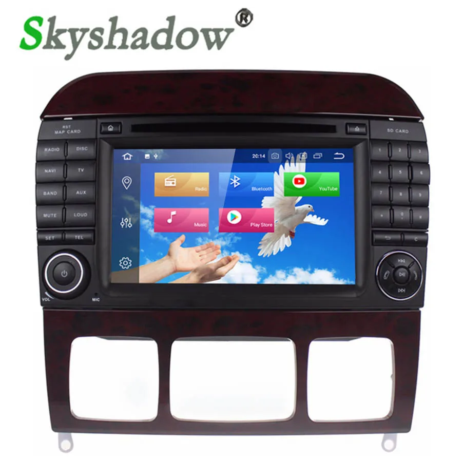 Android 9.0 8 Core 4GB + 32GB Bluetooth RDS Radio GPS Map Wifi Car DVD Player For Benz S-Class CL W220 S400 S420 S430 W215 CL600
Android 9.0 8 Core 4GB + 32GB Bluetooth RDS Radio GPS Map Wifi Car DVD Player For Benz S-Class CL W220 S400 S420 S430 W215 CL600