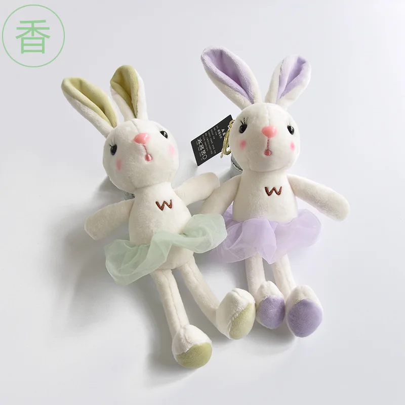1pcs Boutique 20cm New fragrant yarn skirt, Rabbit Pendant toy doll Plush Keychains toys Girls Bag Car buckle
1pcs Boutique 20cm New fragrant yarn skirt, Rabbit Pendant toy doll Plush Keychains toys Girls Bag Car buckle