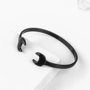 Punk Biker Wrench Tools Bangles Vintage Stainless Steel Wrench Mechanic Spanner Bracelet Men Wristband Cuff Bracelets For Women
Punk Biker Wrench Tools Bangles Vintage Stainless Steel Wrench Mechanic Spanner Bracelet Men Wristband Cuff Bracelets For Women