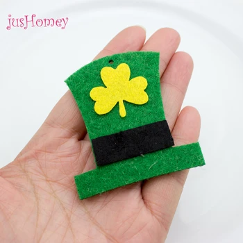 300pcs Happy St. Patrick's Day Felt Hat Patches 54X58mm Felt Top Hat Clover Hat for St. Patrick's Day Decor, DIY Craft Supply
300pcs Happy St. Patrick's Day Felt Hat Patches 54X58mm Felt Top Hat Clover Hat for St. Patrick's Day Decor, DIY Craft Supply