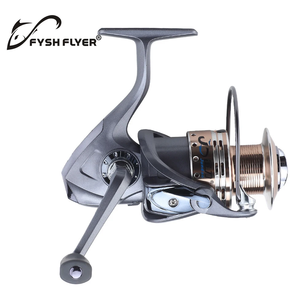 FyshFlyer Cody LA12F Series Premium Spinning Reel; Stainless Steel 8+1 BB; Alloy Body/Handle; Champagne /Grey Colors Available
FyshFlyer Cody LA12F Series Premium Spinning Reel; Stainless Steel 8+1 BB; Alloy Body/Handle; Champagne /Grey Colors Available